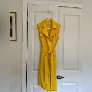 Calvin Klein Bright Yellow Dress